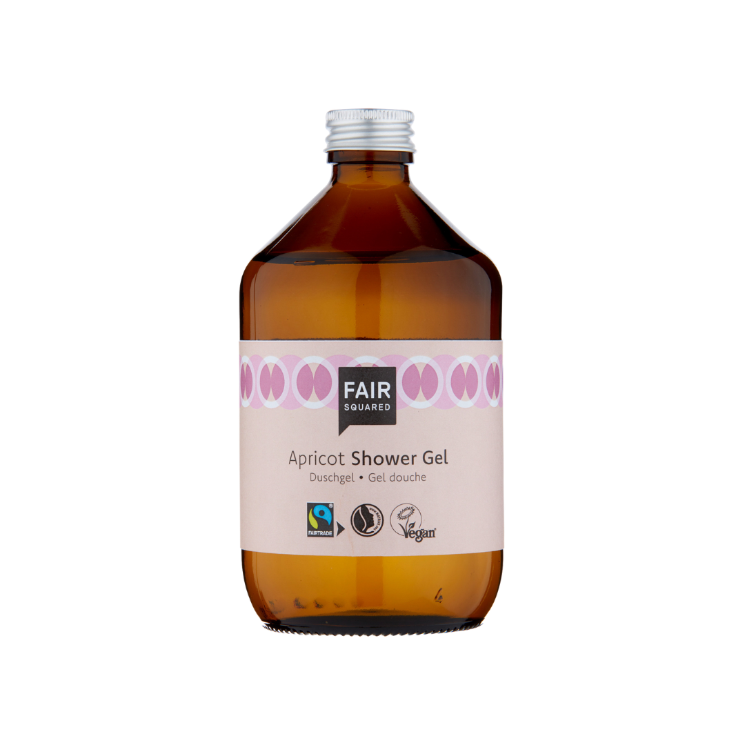 Fair Squared Shower Gel Apricot 500ml 4910225