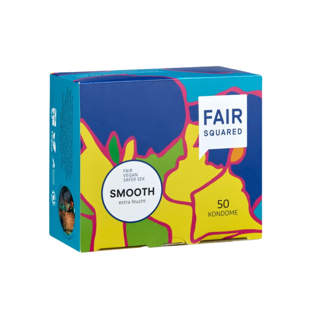 Fair Squared Vegane Kondome Smooth 50 Stück 4910602