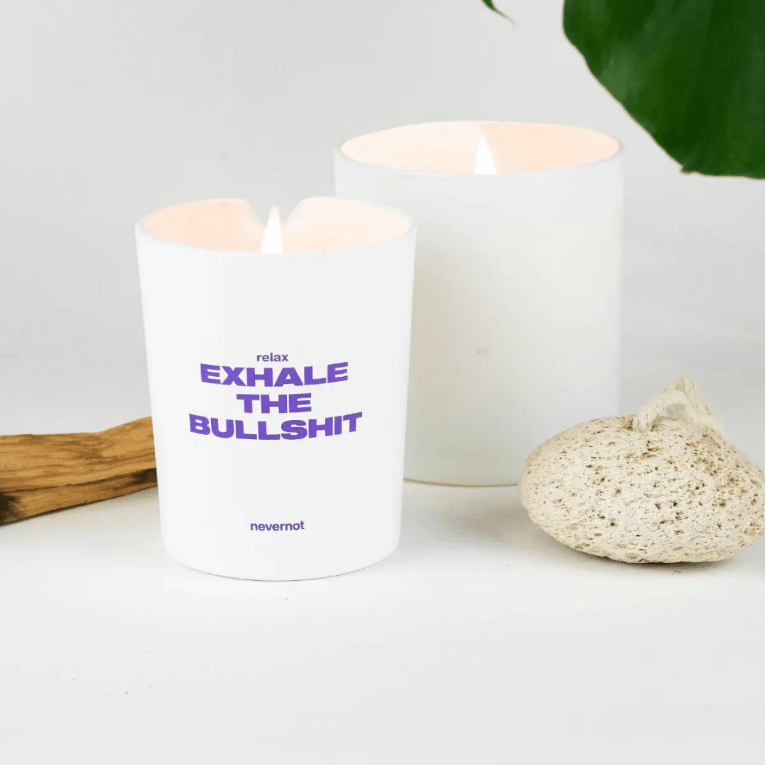 nevernot Relax Duft- & Massagekerze – Bild 5