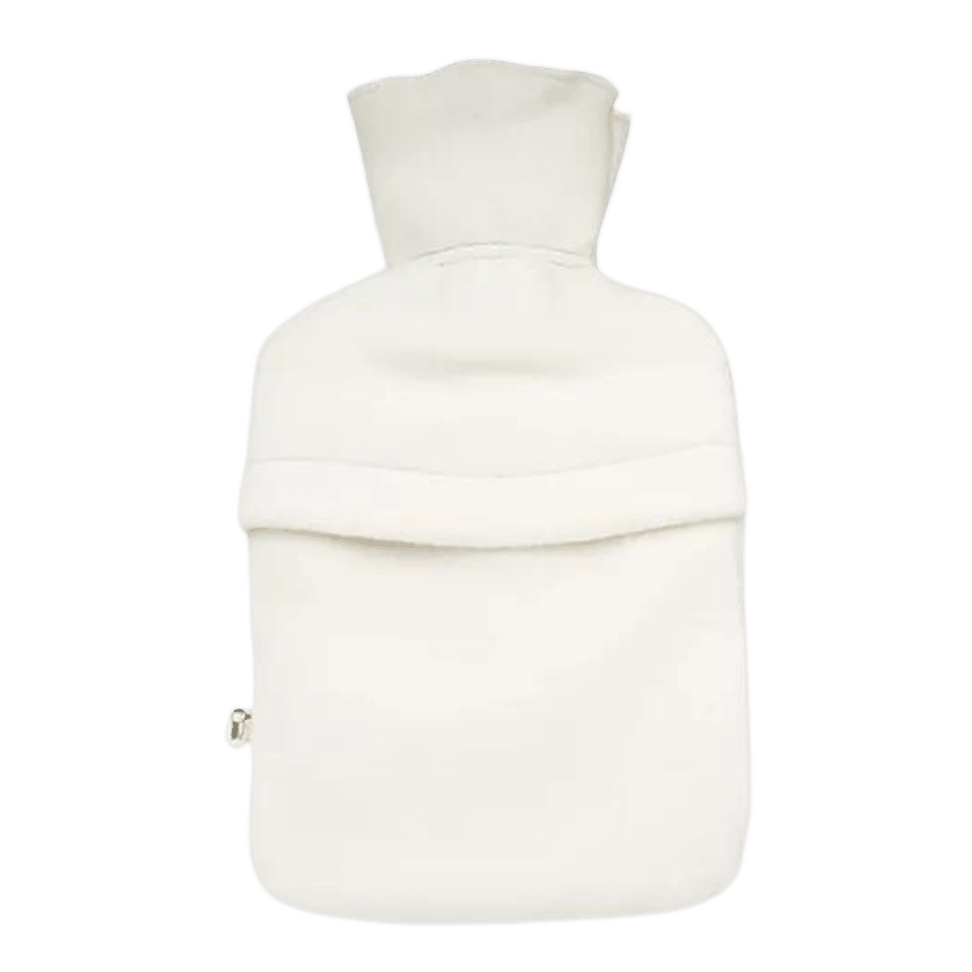 Grünspecht Naturkautschuk-Wärmflasche mit Bio-Bezug 0,6l 713926