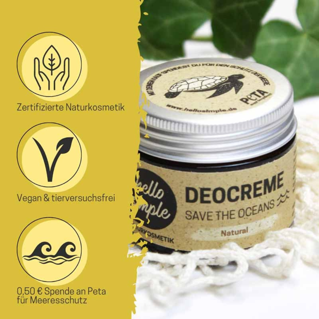 hello simple Deocreme Natural – Bild 2