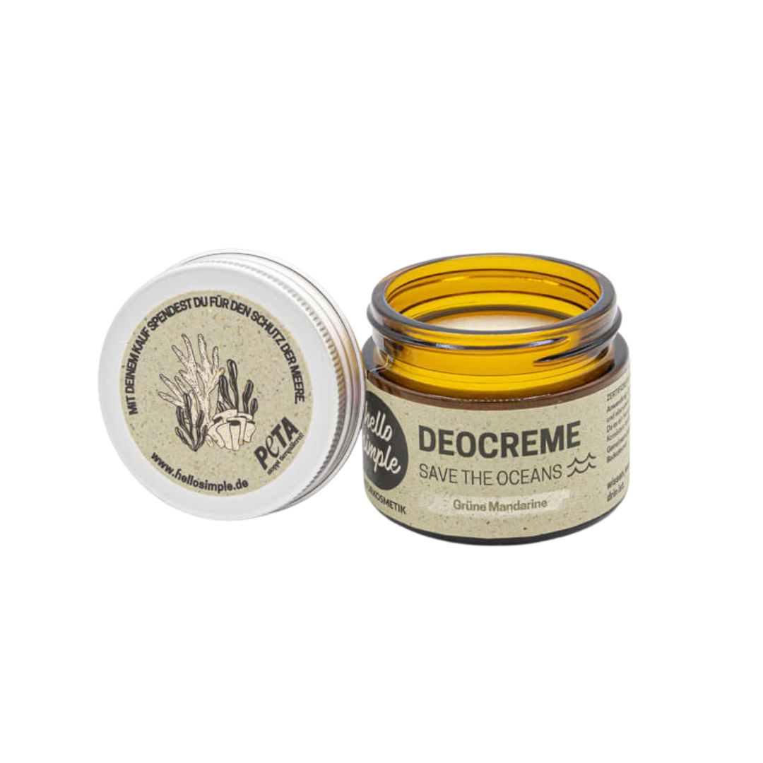 hello simple Deocreme Grüne Mandarine HS-DC-GM-F50-001