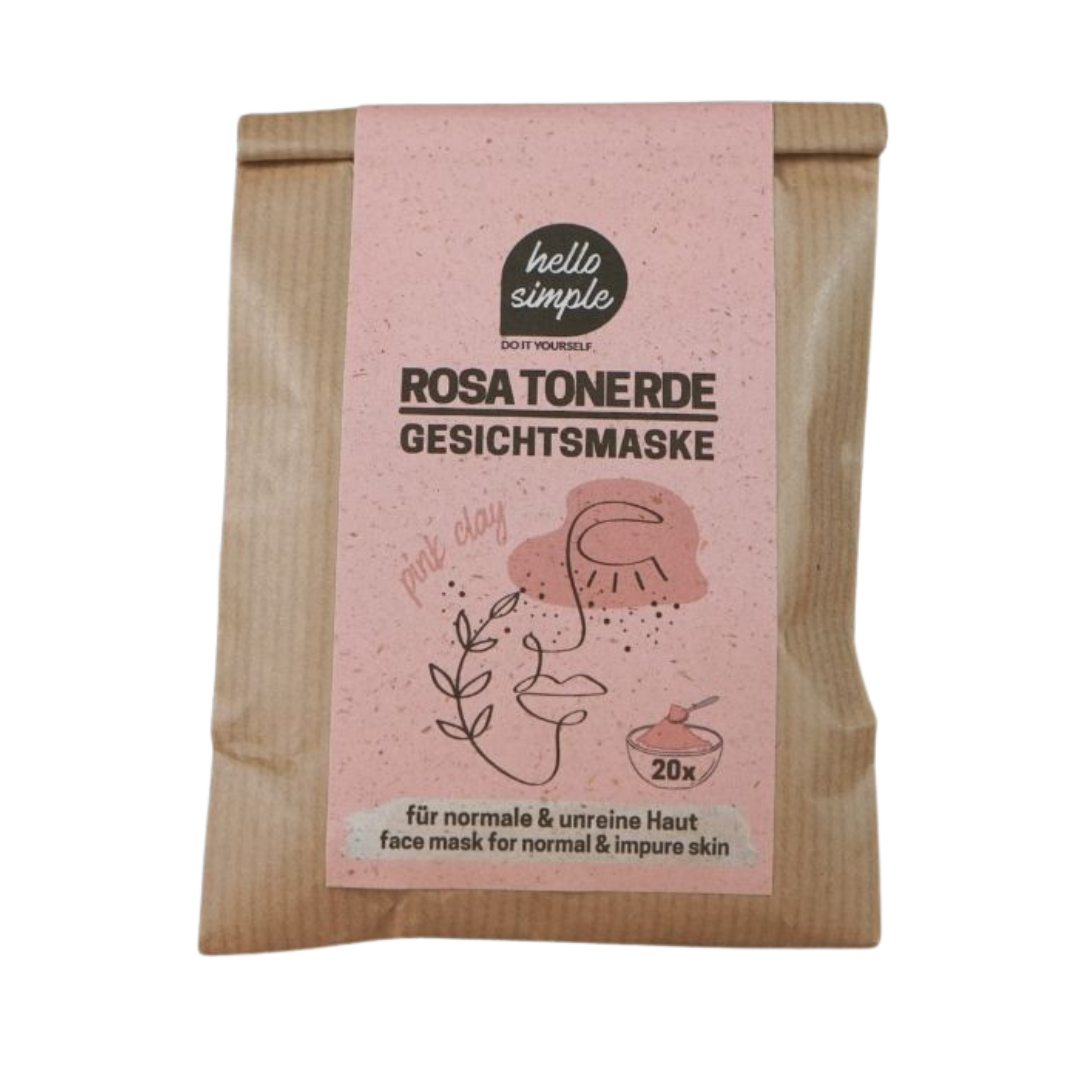 hello simple Zero Waste Rosa Tonerde DIY HS-TE-R-001