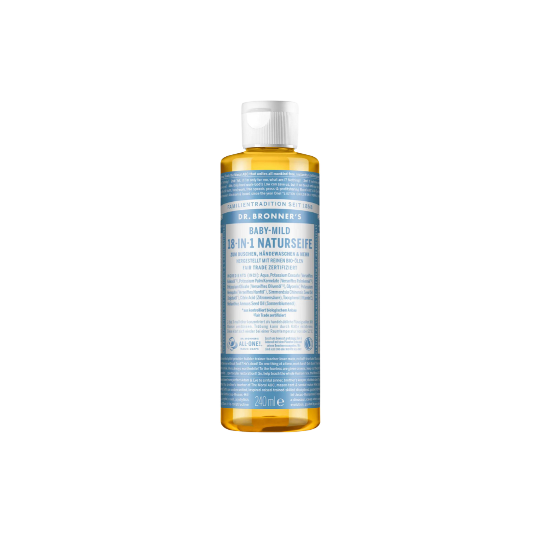 Dr. Bronner´s 18-in-1 Naturseife Baby-Mild – Bild 2