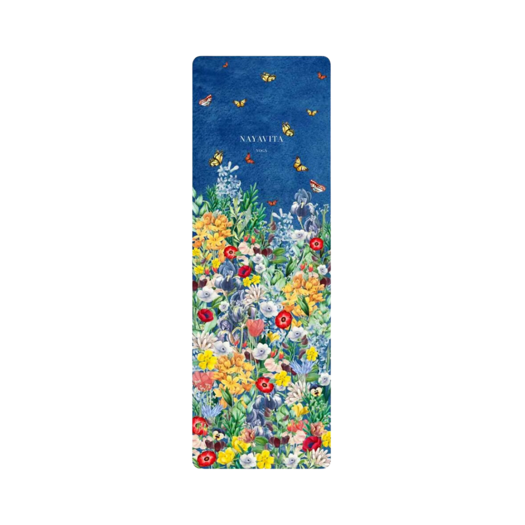 NAYAVITA Flower Power Premium Yogamatte 3mm