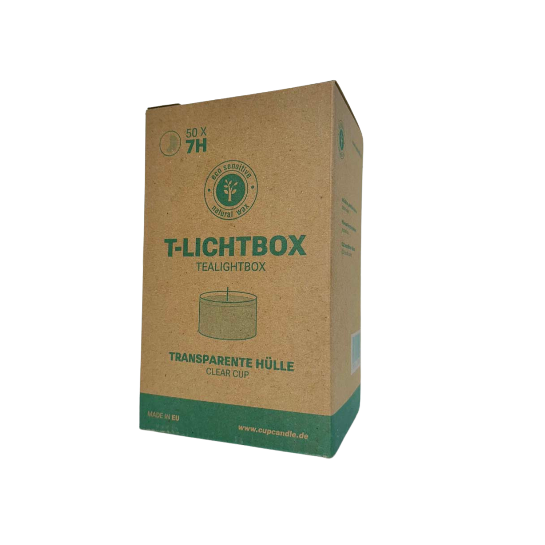 Cup Candle Öko Teelichter 50er Box 7h – Bild 2