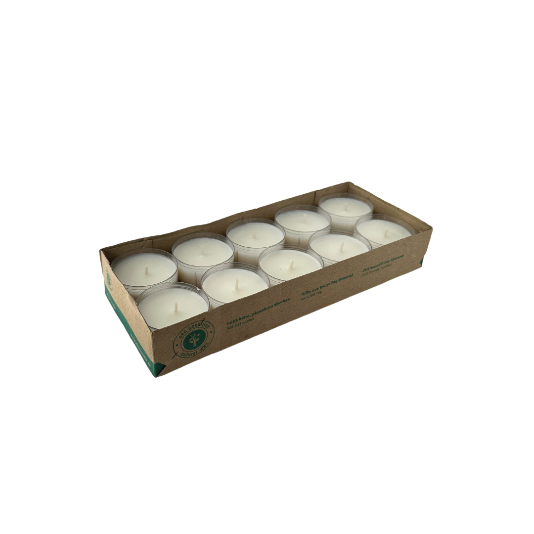Cup Candle Bio-Teelichter 10er Box 10h – Bild 2