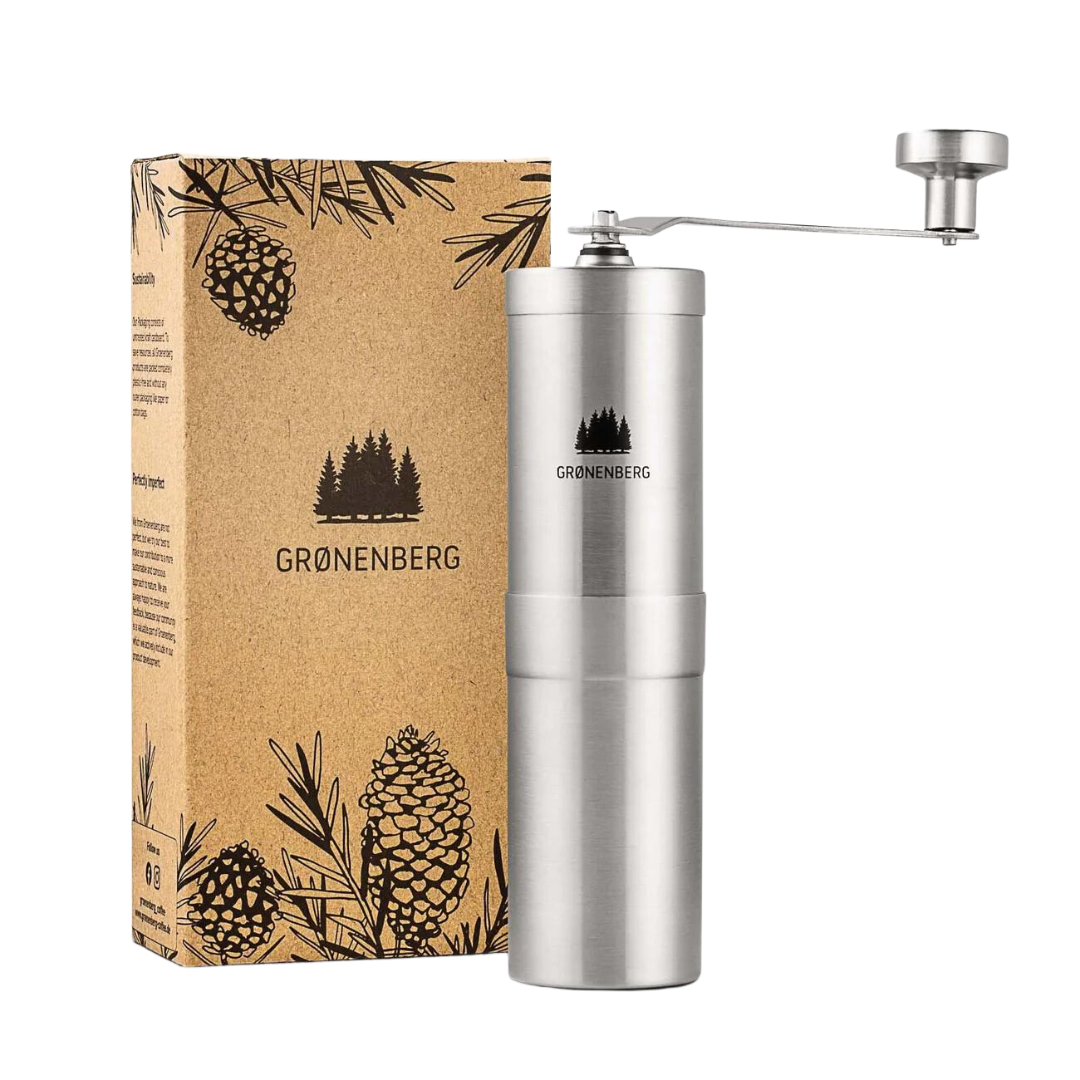 Grønenberg Manuelle Kaffeemühle aus Edelstahl