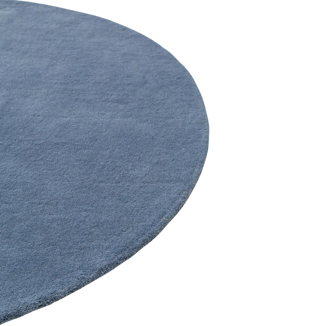 Wool Rug Bent Round