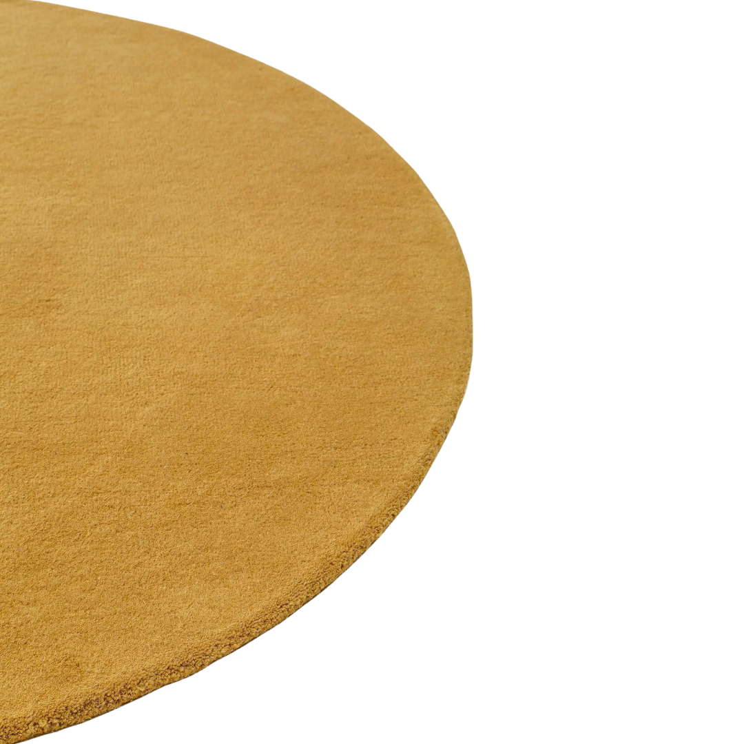 Wool Rug Bent Round