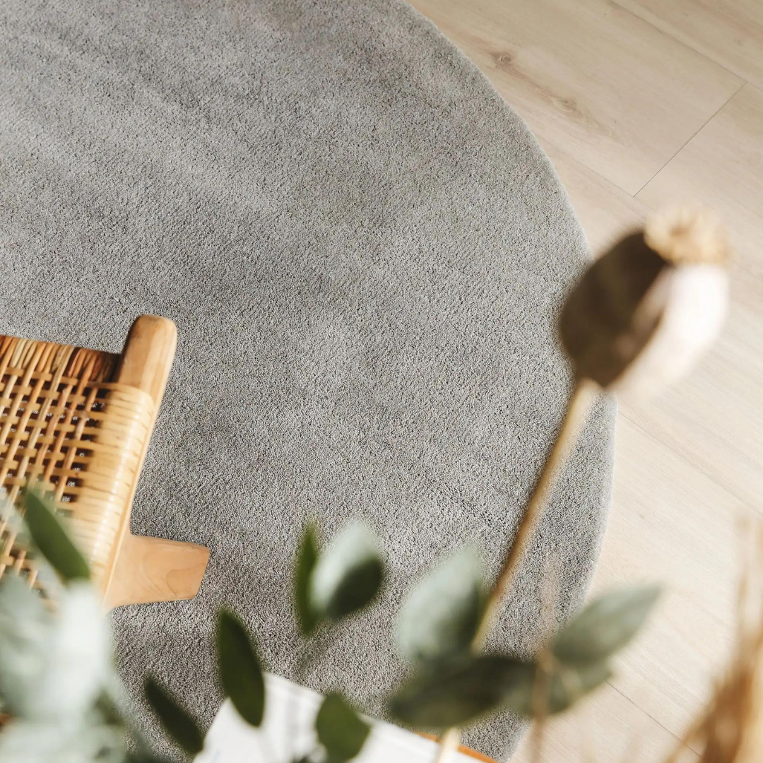 Wool Rug Bent Round