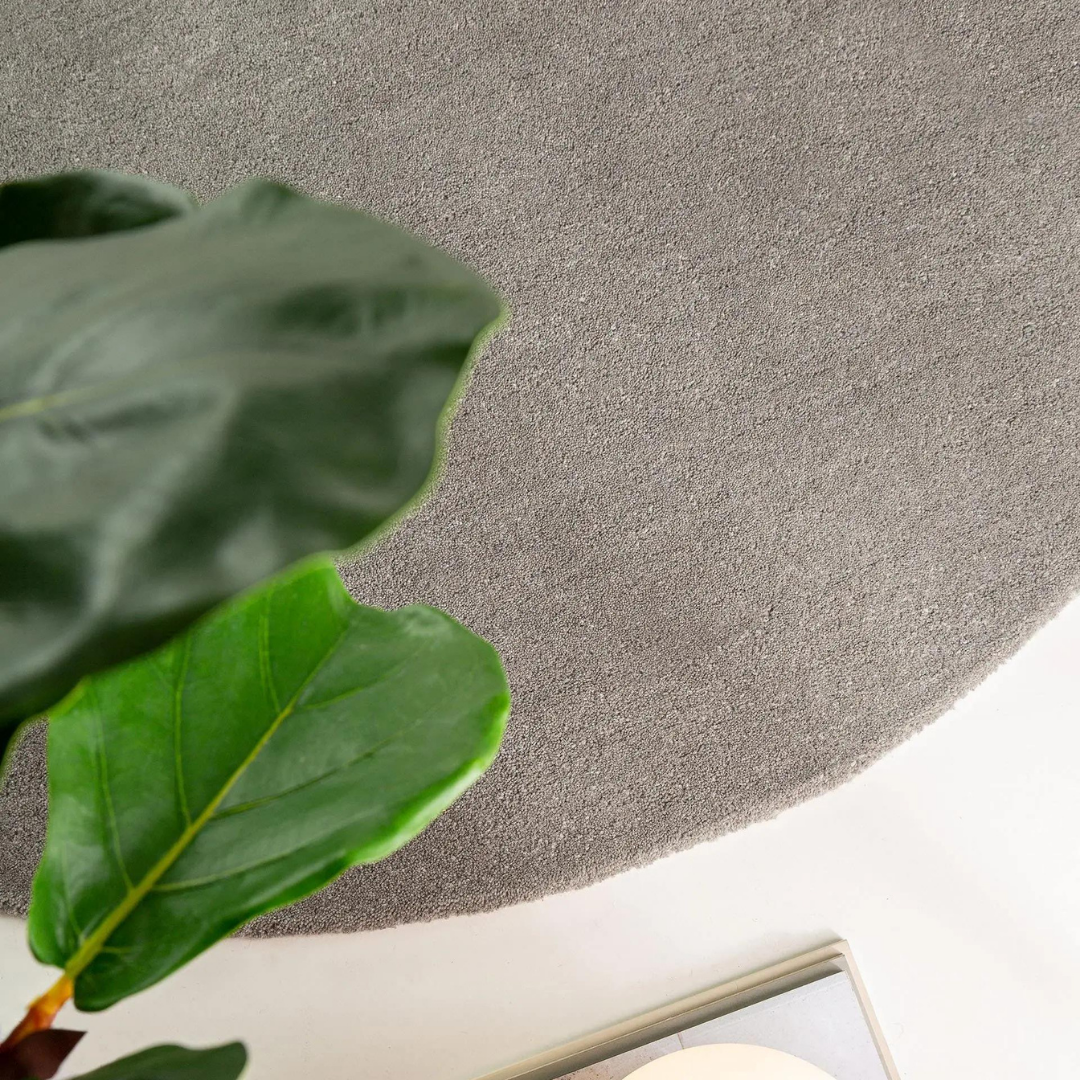 Wool Rug Bent Round