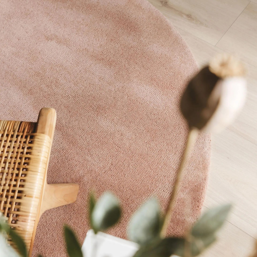 Wool Rug Bent Round