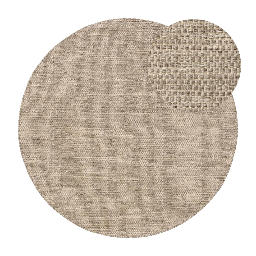 benuta Wollteppich Rocco Rund – Bild 5