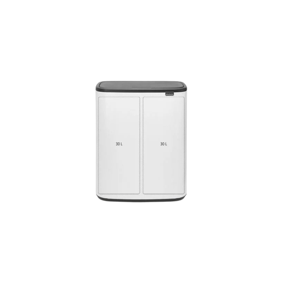 Brabantia Bo Touch Bin 2x30l mit zwei Kunststoffeinsätzen – Bild 2