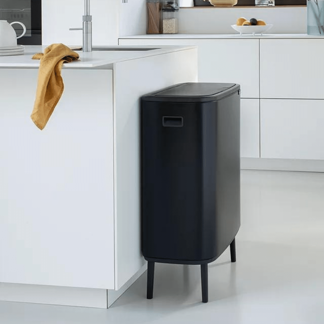 Brabantia Bo Touch Bin Hi 2x30l mit zwei Kunststoffeinsätzen – Bild 7