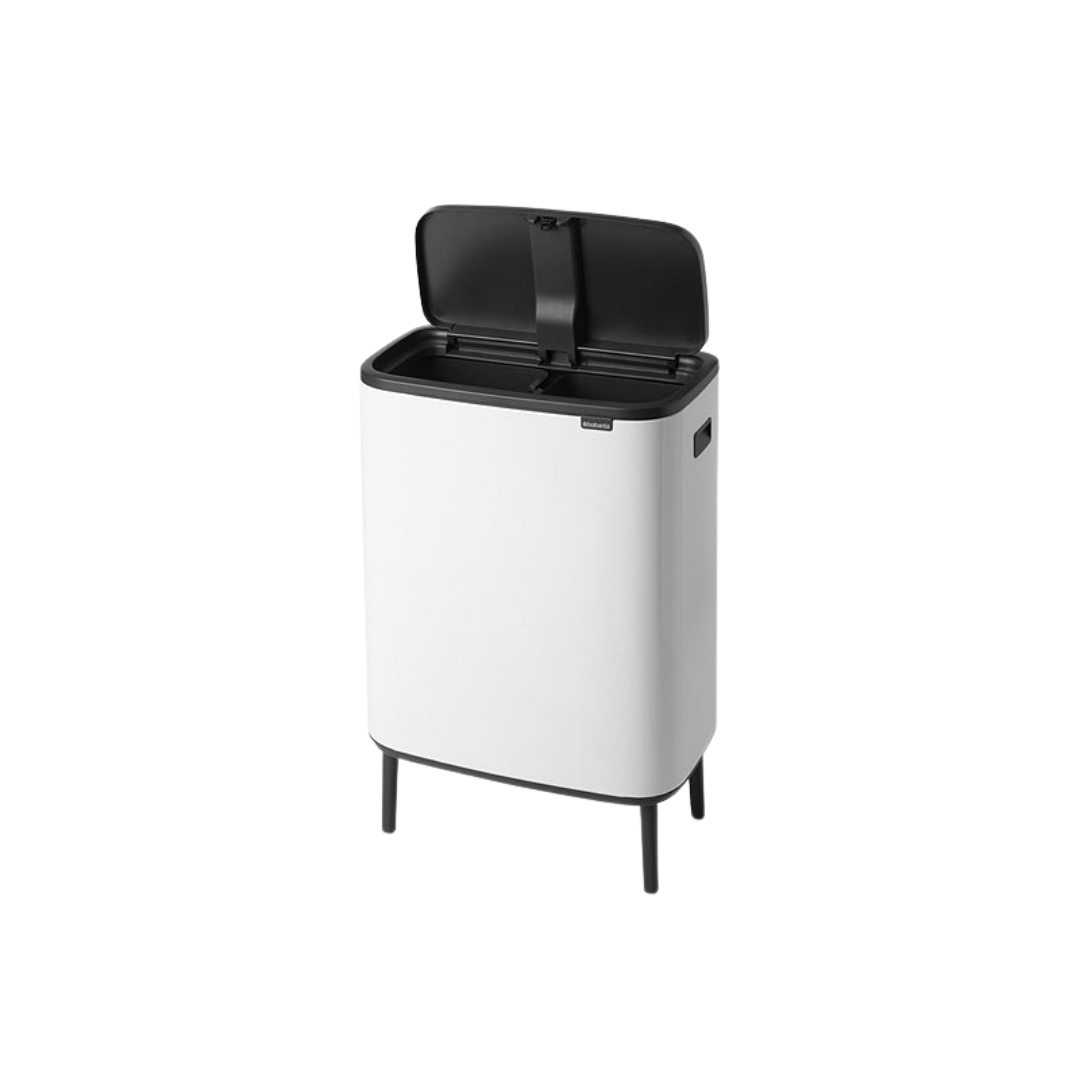 Brabantia Bo Touch Bin Hi 2x30l mit zwei Kunststoffeinsätzen – Bild 6