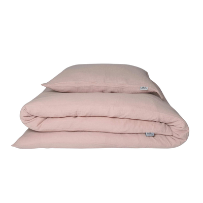 Muslin Bed Linen Eliane Blush