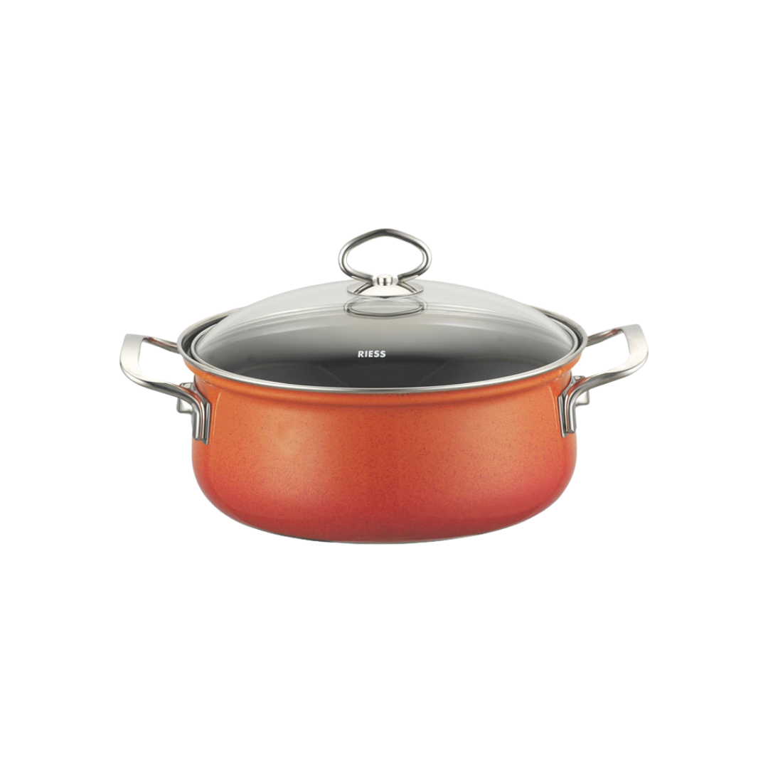 NOUVELLE Casserole avec couvercle en verre