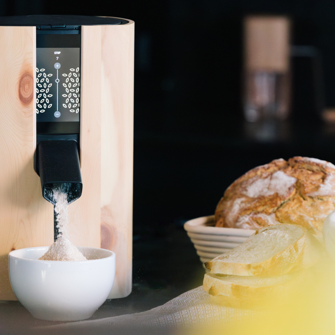 werkstück Getreidemühle Millenia D1+ Zirbe – Bild 2