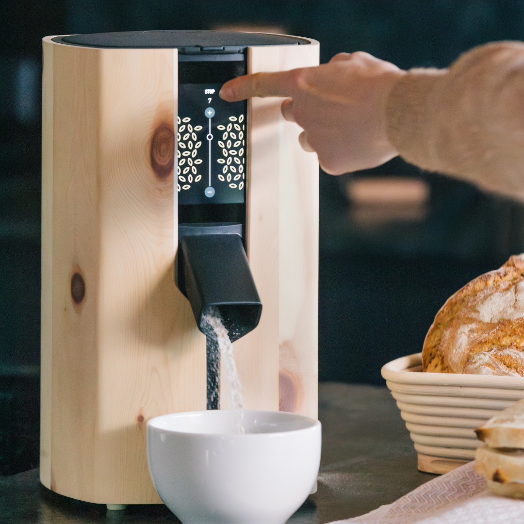 werkstück Getreidemühle Millenia D1+ Zirbe – Bild 3