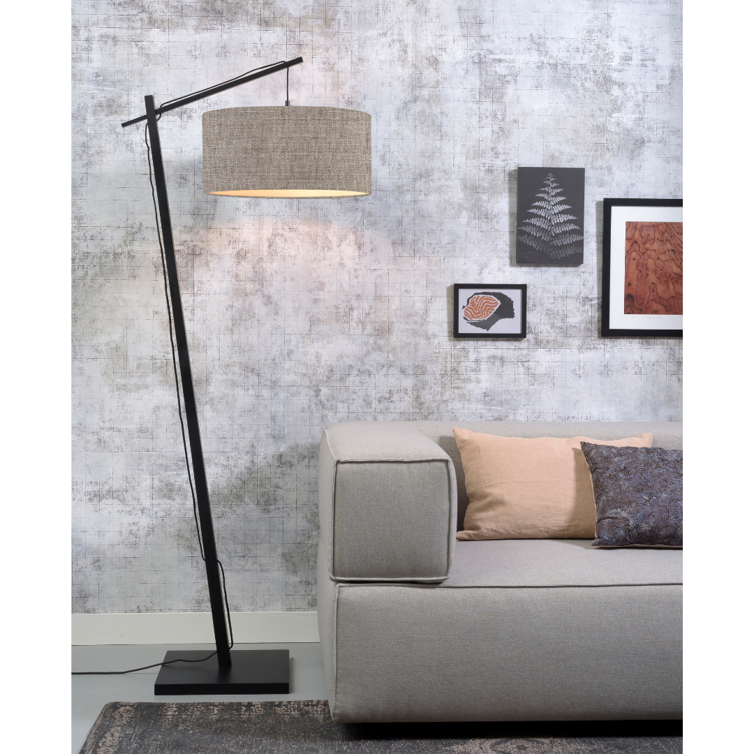 Andes Bamboo Floor Lamp