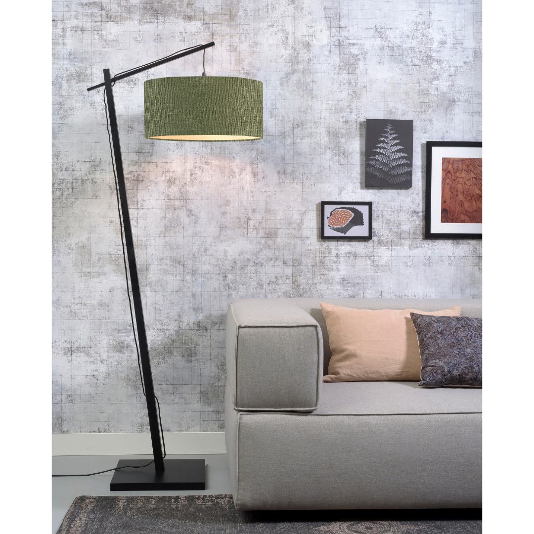 Andes Bamboo Floor Lamp