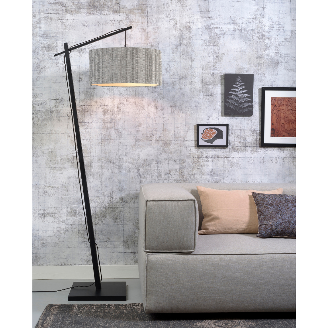 Andes Bamboo Floor Lamp