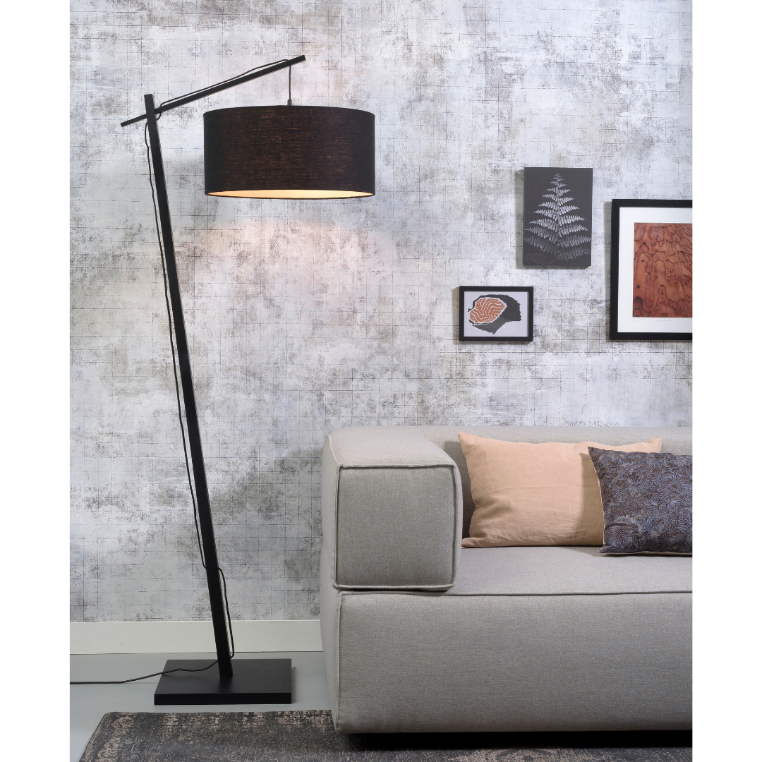 Andes Bamboo Floor Lamp