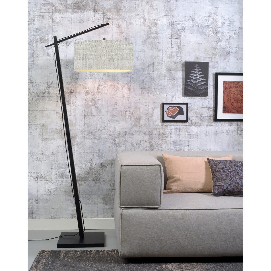 Andes Bamboo Floor Lamp