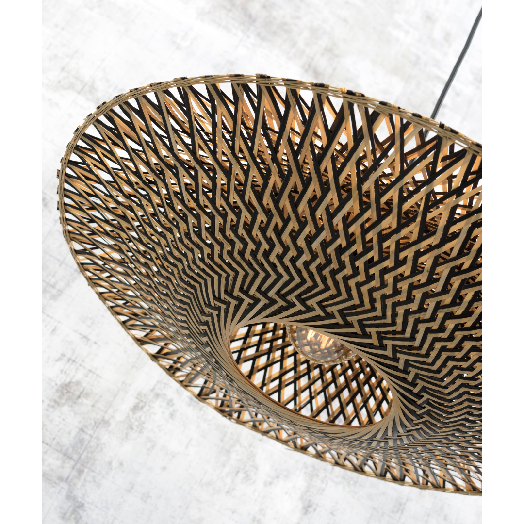Lampadaire Bali noir M