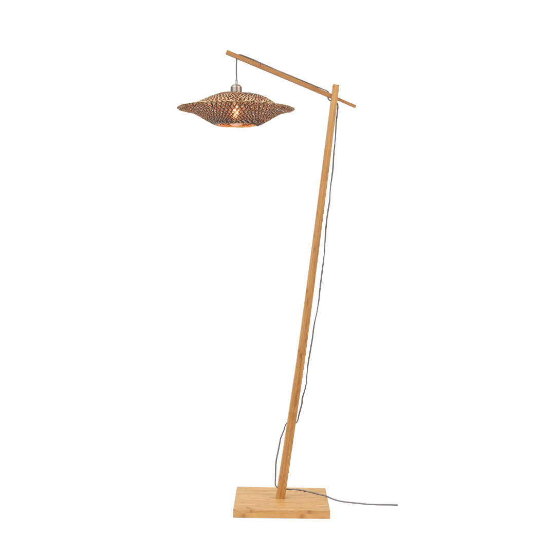 GOOD&amp;MOJO Stehlampe Bali Naturel S BALI/F/AD/N/4412/BN