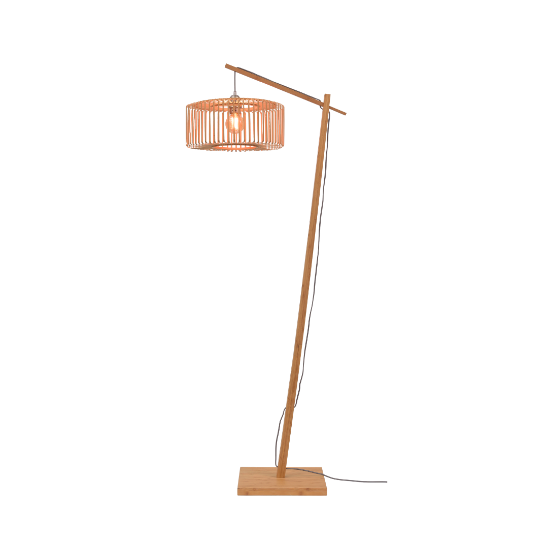 GOOD&amp;MOJO Stehlampe Bromo Bambus S