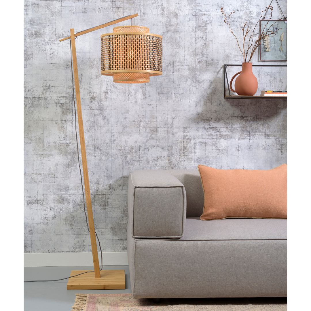 Stehlampe Bhutan Bambus S