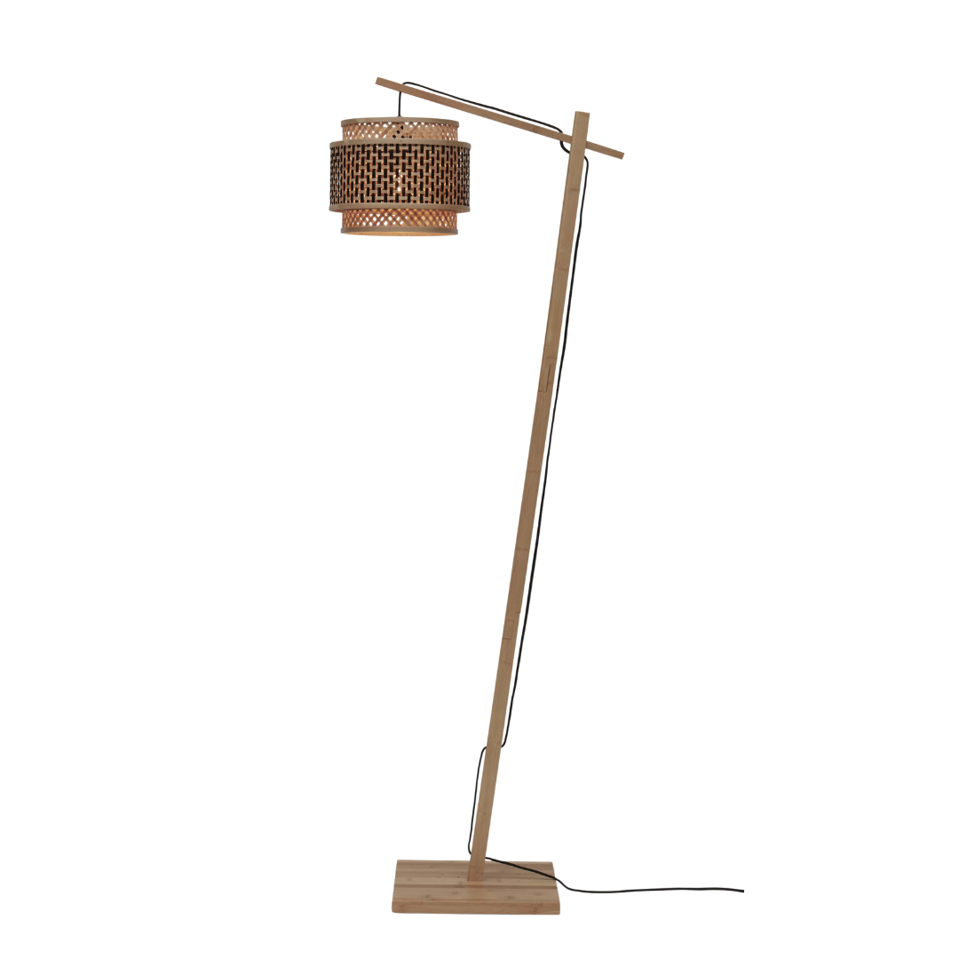GOOD&amp;MOJO Stehlampe Bhutan Bambus 25×20