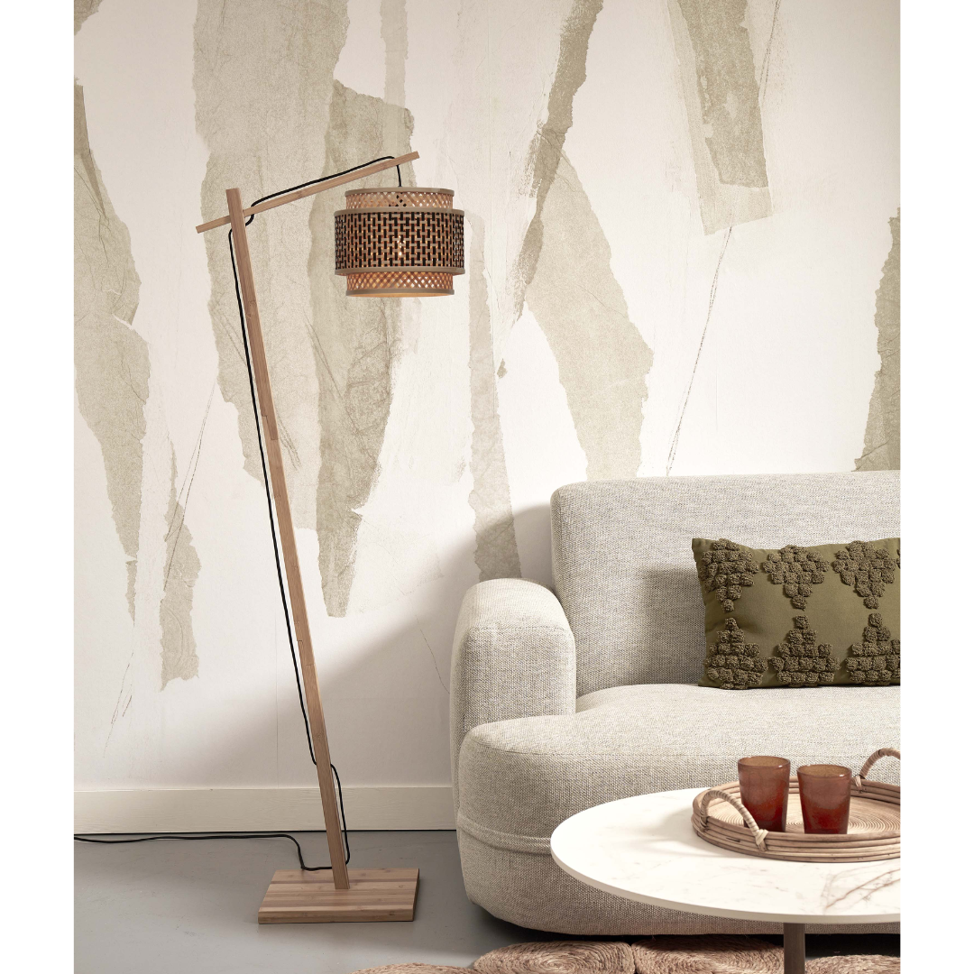 Floor Lamp Bhutan Bamboo 25x20