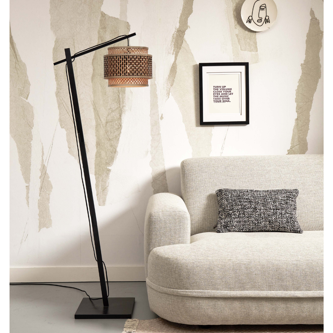 Floor Lamp Bhutan Bamboo 25x20