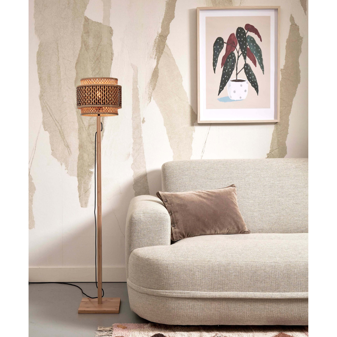Floor Lamp Bhutan Bamboo S 25x20