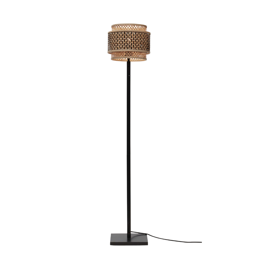 GOOD&amp;MOJO Stehlampe Bhutan Bambus S 25×20
