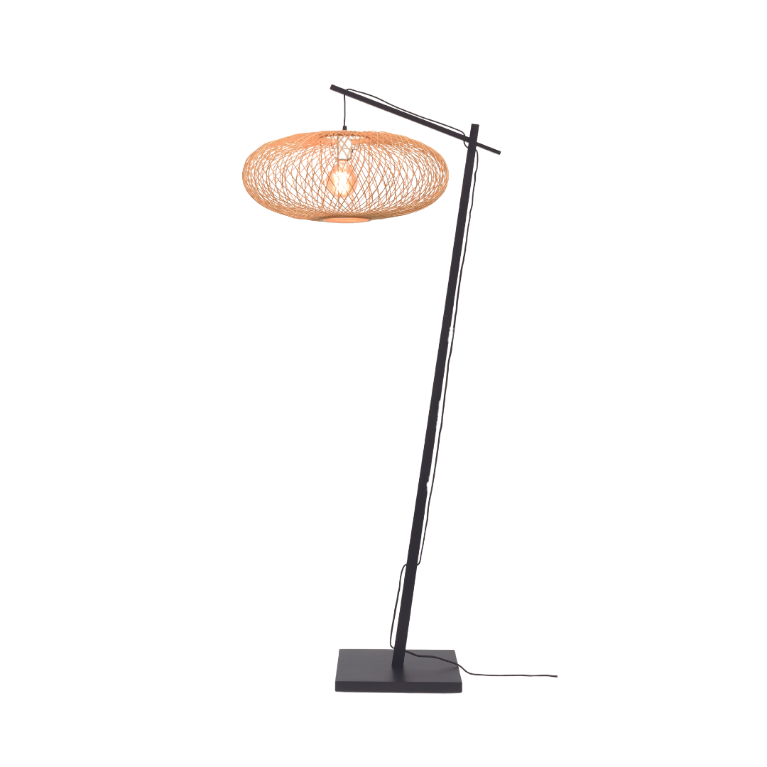 GOOD&amp;MOJO Stehlampe Cango Schwarz