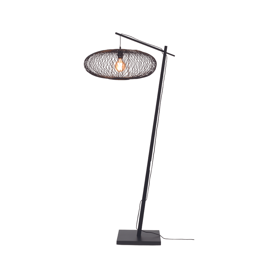 Stehlampe Cango Schwarz