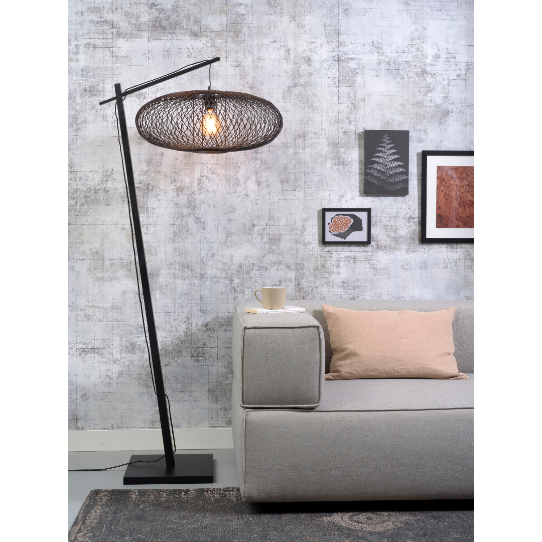 Stehlampe Cango Schwarz