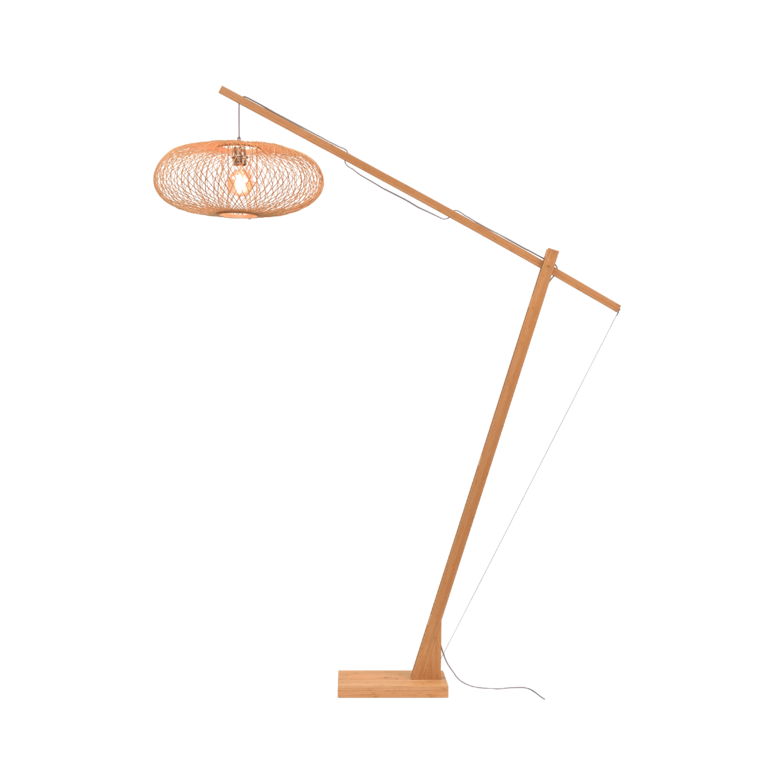 GOOD&amp;MOJO Stehlampe Cango Naturel