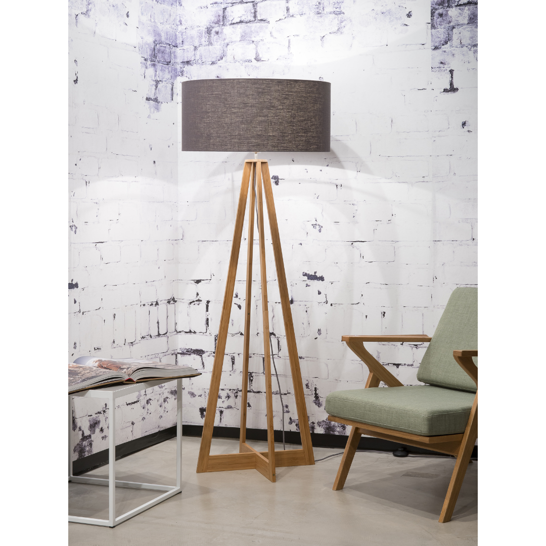 Bamboo Floor Lamp Everest