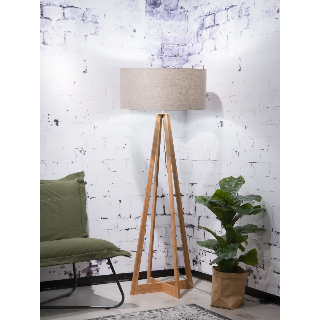 Bamboo Floor Lamp Everest