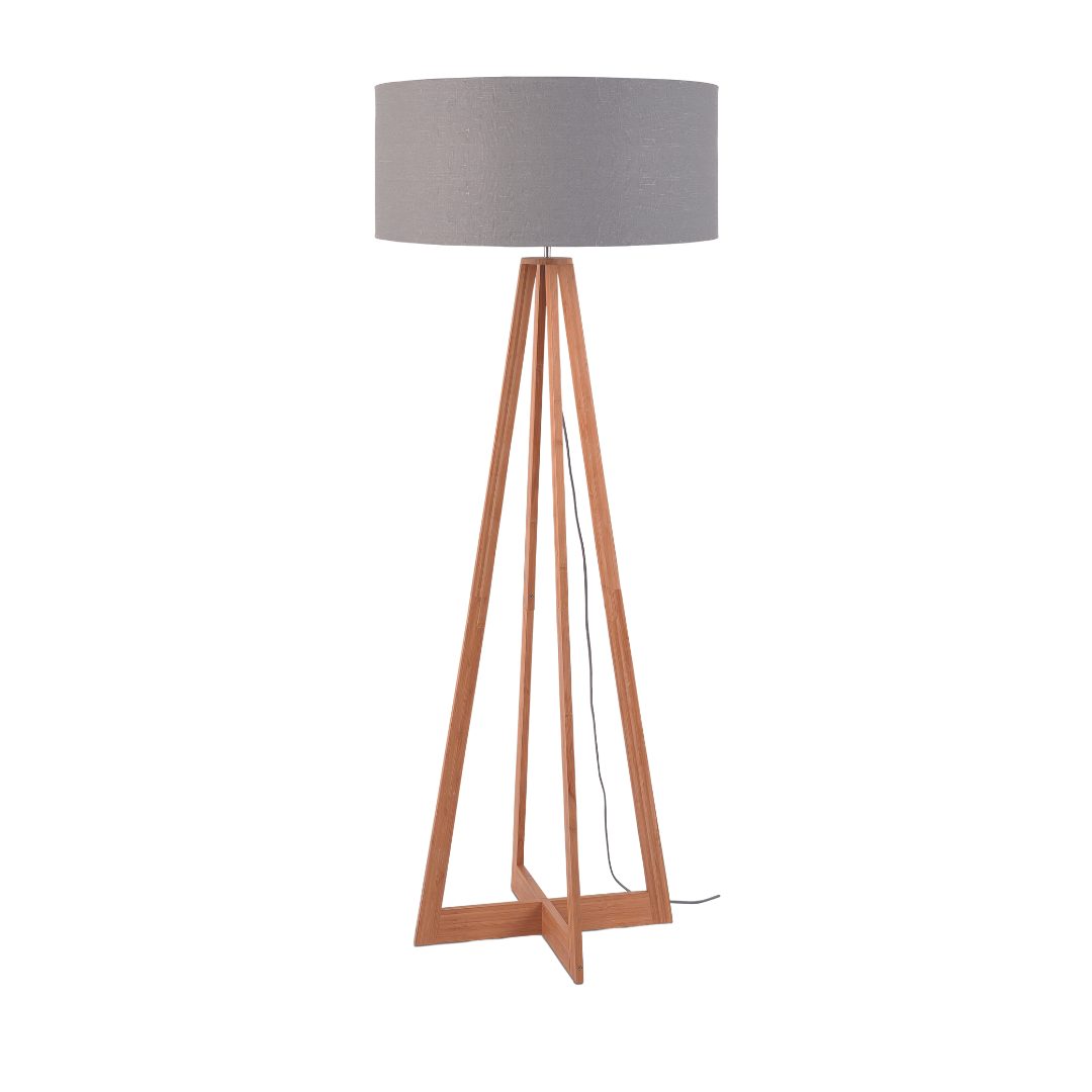Bamboo Floor Lamp Everest