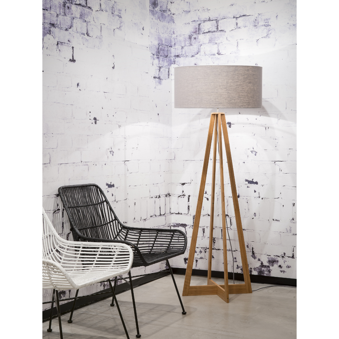 Bamboo Floor Lamp Everest