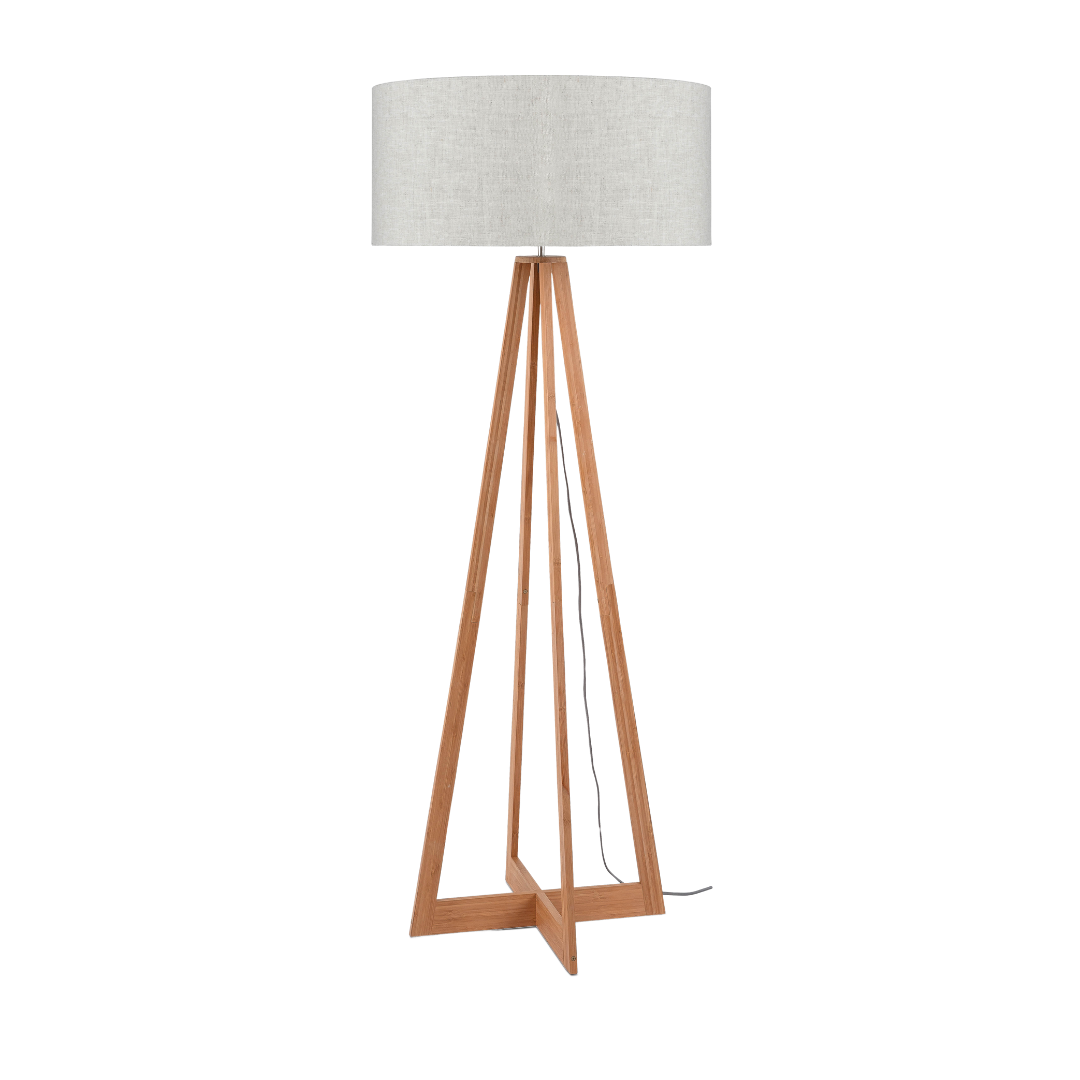 Bamboo Floor Lamp Everest