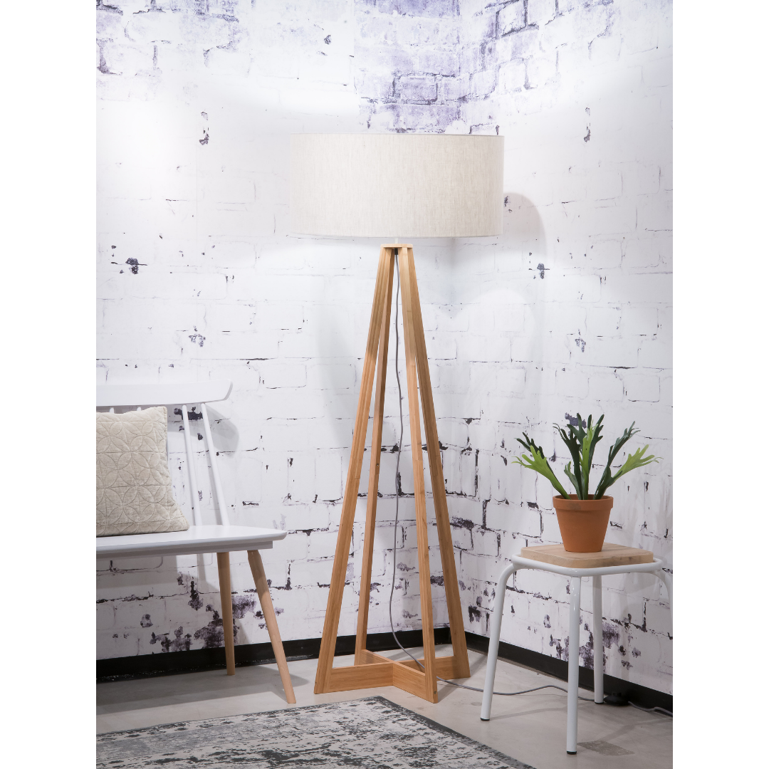 Bamboo Floor Lamp Everest