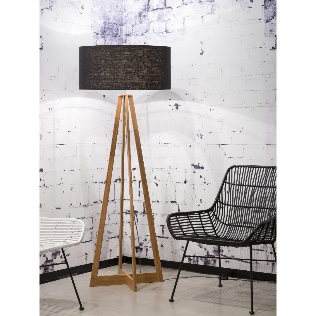 Bamboo Floor Lamp Everest